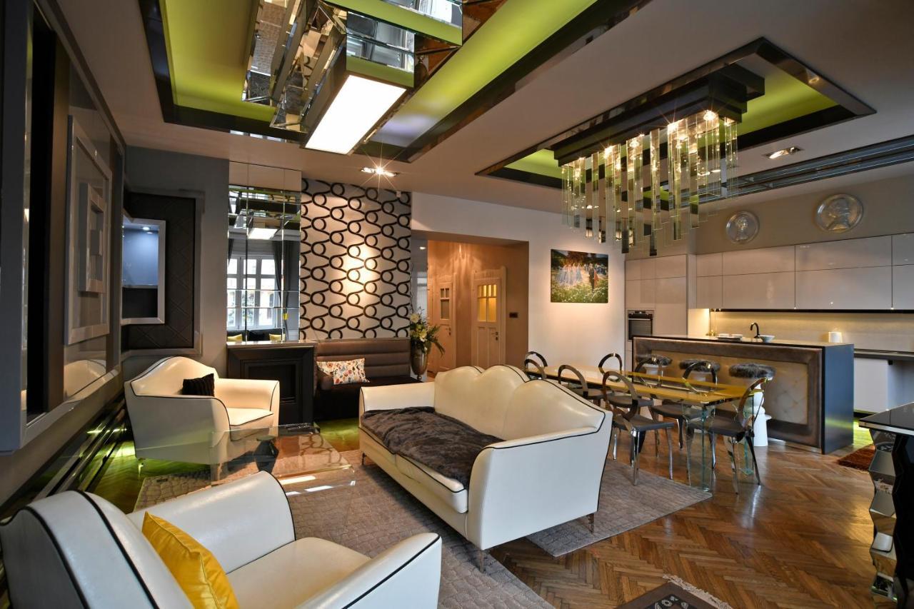 ブダペストLuxuryflat Near Centre On118 Sqm, 3Br,2Bth,8Bed,Acアパートメント エクステリア 写真