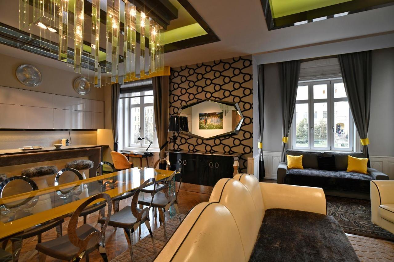 ブダペストLuxuryflat Near Centre On118 Sqm, 3Br,2Bth,8Bed,Acアパートメント エクステリア 写真